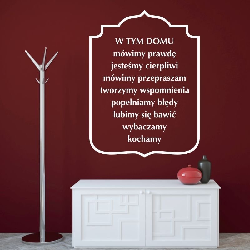 naklejka w tym domu 1942