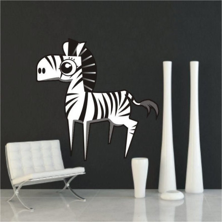 Naklejka zebra 08