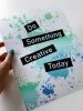 Plakat Do something creative today 038