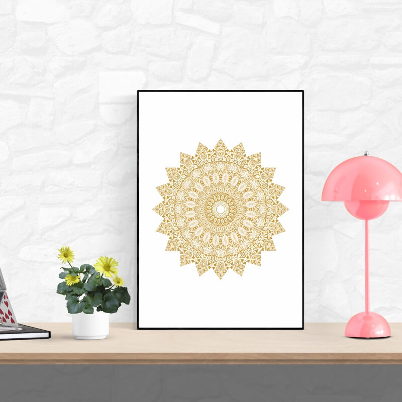 Plakat mandala 203