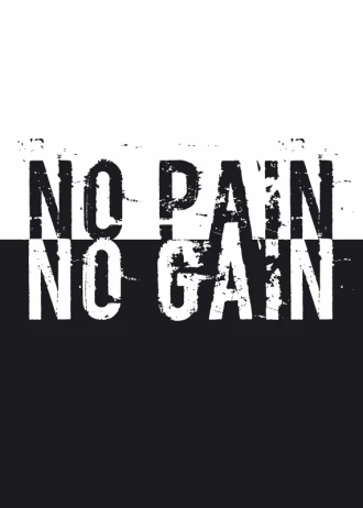 Plakat No pain no gain 142