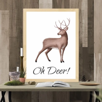 Plakat Oh deer 042