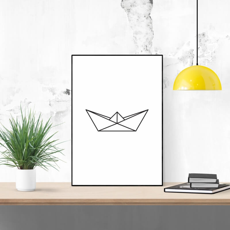 Plakat statek 075
