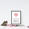 Plakat You make my heart smile 035