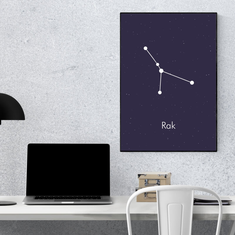 Plakat Znak zodiaku rak 105