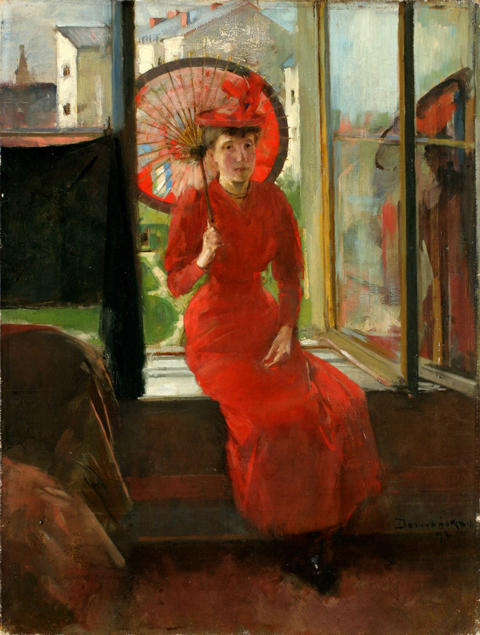 Reprodukcja Autoportret japoński, Olga Boznańska