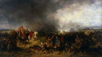 Reprodukcja Battle of Khotyn, Brandt Józef