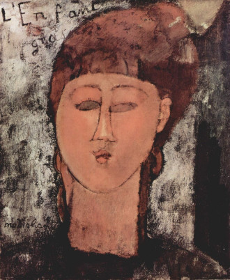 Reprodukcja L enfant gras, Amedeo Modigliani