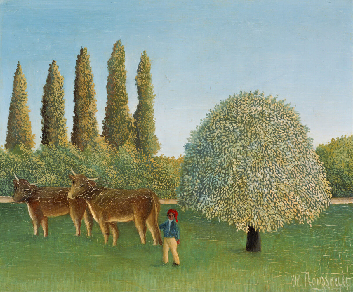 Reprodukcja Meadowland, Henri Rousseau