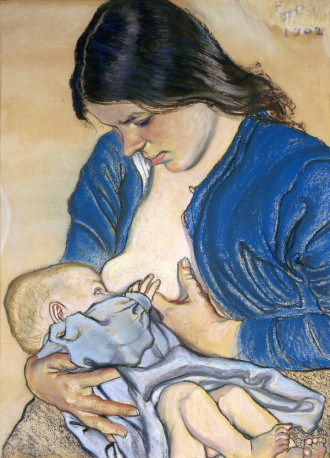 Reprodukcja Motherhood, Stanisław Wyspiański