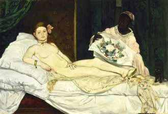 Reprodukcja Olympia, Edouard Manet