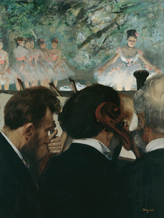 Reprodukcja Orchestra Musicians, Edgar Degas