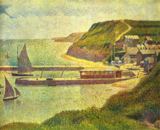 Reprodukcja Port-en-Bessin, Georges Seurat