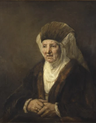 Reprodukcja Portrait of an Old Woman, Rembrandt