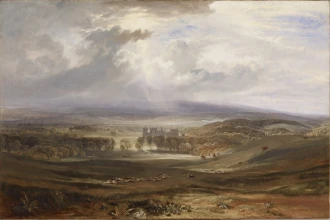 Reprodukcja Raby Castle, the Seat of the Earl of Darlington, William Turner