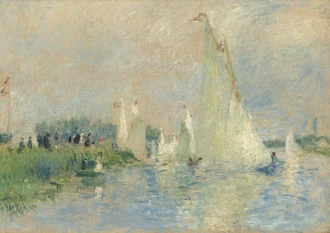 Reprodukcja Regatta bei Argenteuil, Renoir Auguste
