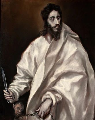 Reprodukcja St. Bartholomew, El Greco