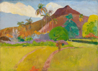 Reprodukcja Tahitian Landscape, Gauguin Paul