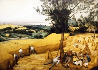 Reprodukcja The Harvesters, Pieter Bruegel