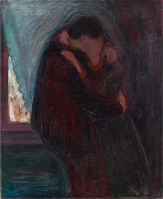 Reprodukcja The Kiss, Edvard Munch