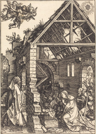 Reprodukcja The Nativity, Albrecht Durer