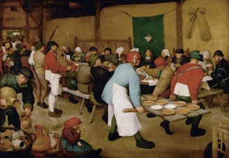 Reprodukcja The Peasant Wedding, Pieter Bruegel
