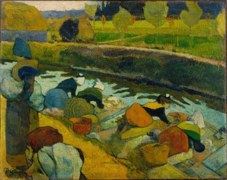 Reprodukcja Washerwomen, Gauguin Paul