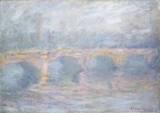 Reprodukcja Waterloo Bridge, London, at Sunset, Claude Monet