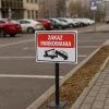 Słupek do tabliczek – 60/80 cm z podstawą