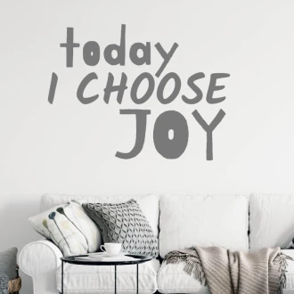 Szablon do malowania Today I choose joy 2430