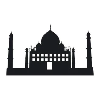 Szablon malarski 02X 16 Taj Mahal 1899