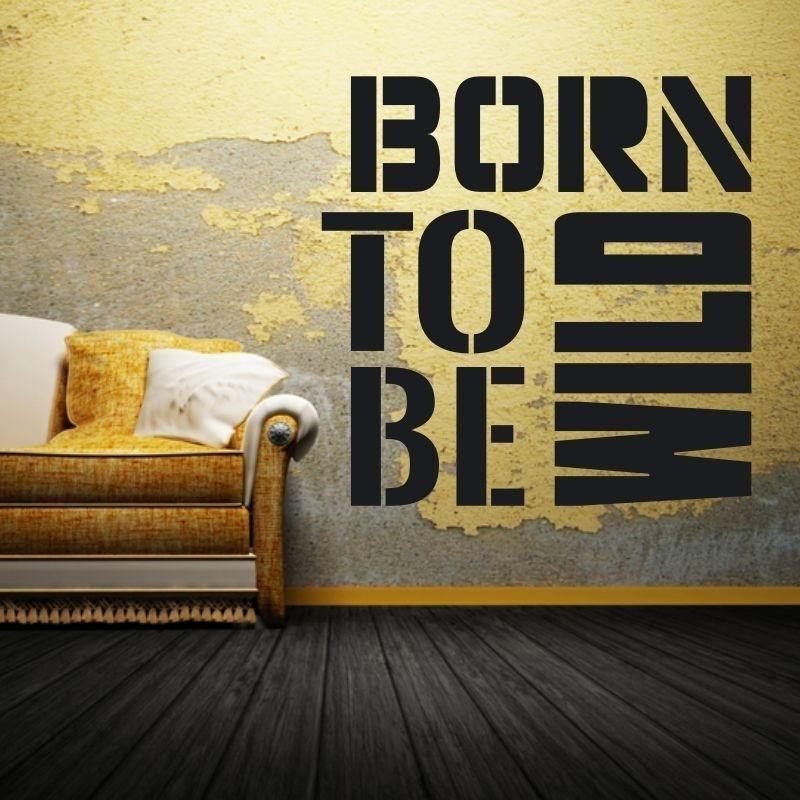 szablon malarski 02X 23 born to be wild 1706
