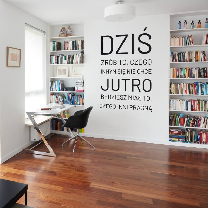 Szablon malarski Dziś - jutro 2512