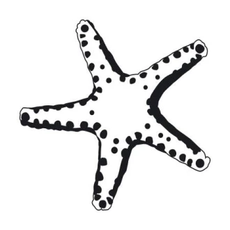 Szablon malarski gwiazda 2105