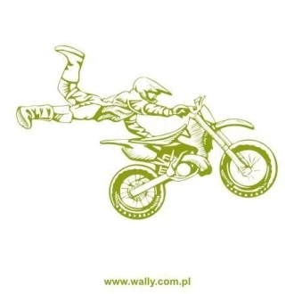 Szablon malarski motocross 1170