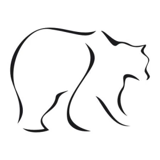 Szablon malarski niedźwiedź 2001