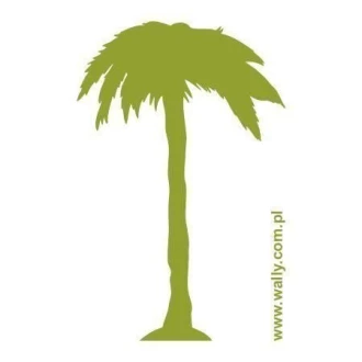 Szablon malarski palma 0865