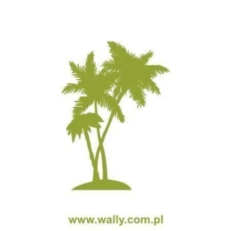 Szablon malarski palmy 0776