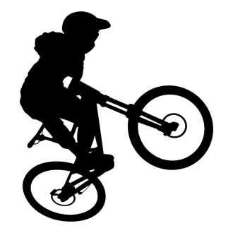 Szablon malarski rower 008