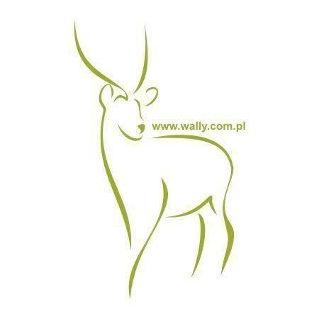szablon malarski jeleń 15