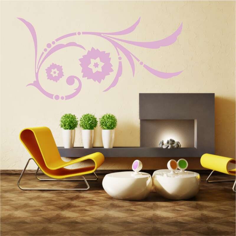 Szablon na ścianę ornament dekoracja 2233