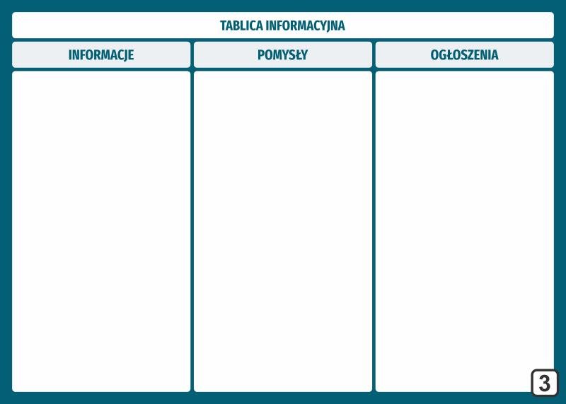 Tablica informacyjna suchoscieralna 268