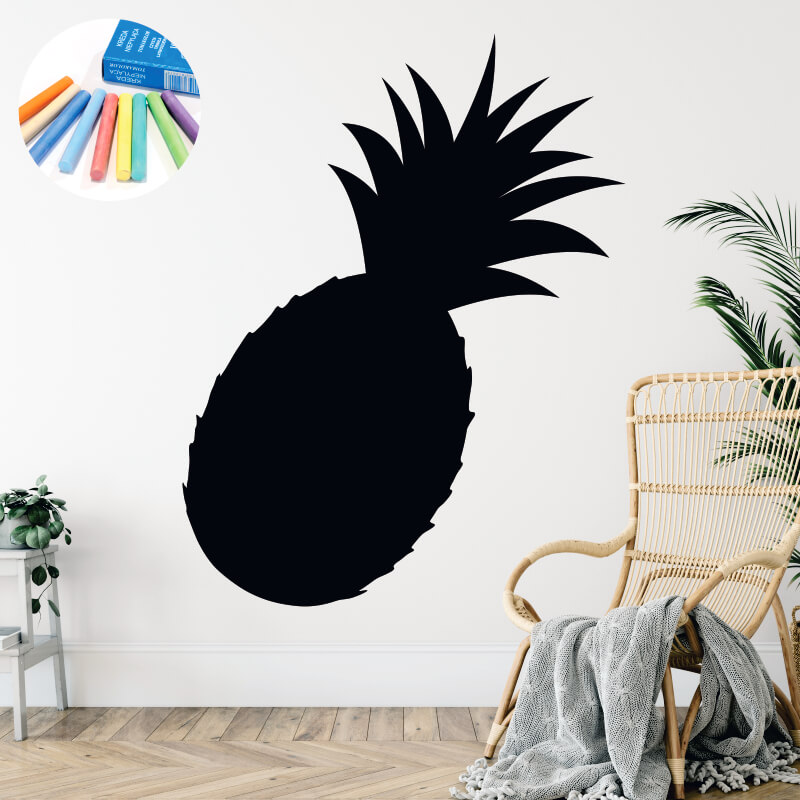 Tablica kredowa ananas 380