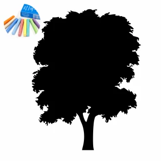 Naklejka kredowa dla dzieci drzewo 302