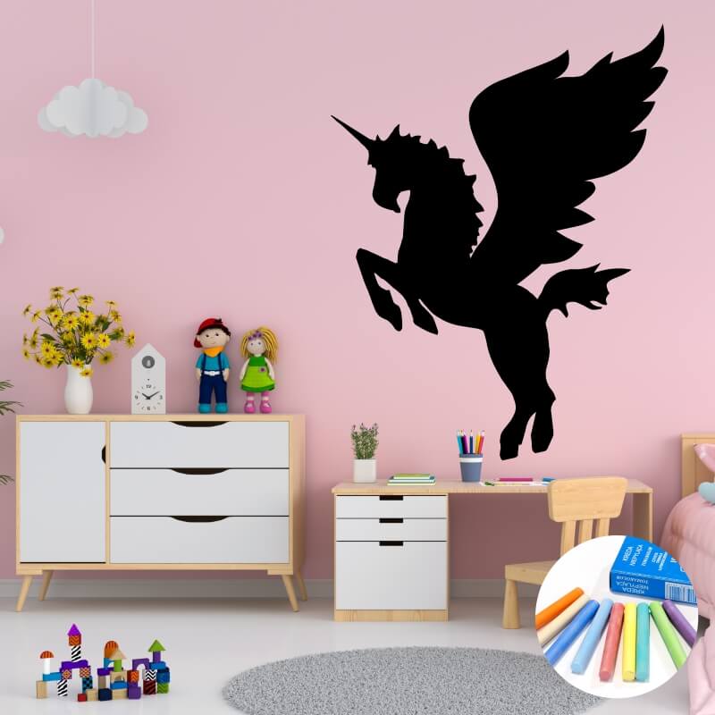 Tablica kredowa dla dzieci unicorn 399