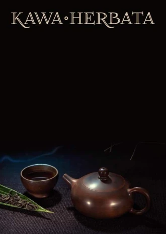 Tablica kredowa z nadrukiem kawa herbata 026