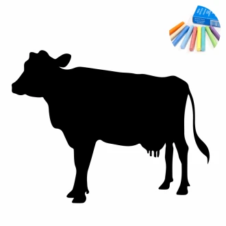 Naklejka kredowa krowa 354
