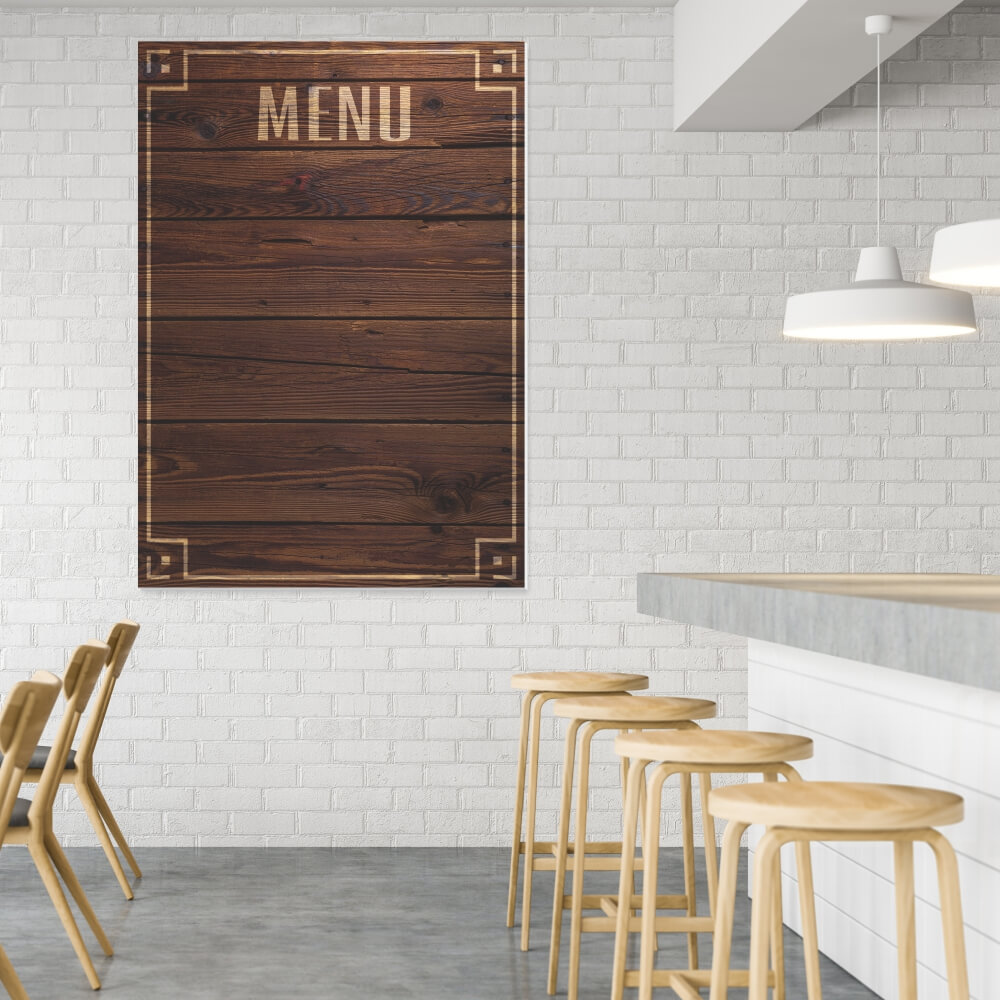 Tablica kredowa menu 036