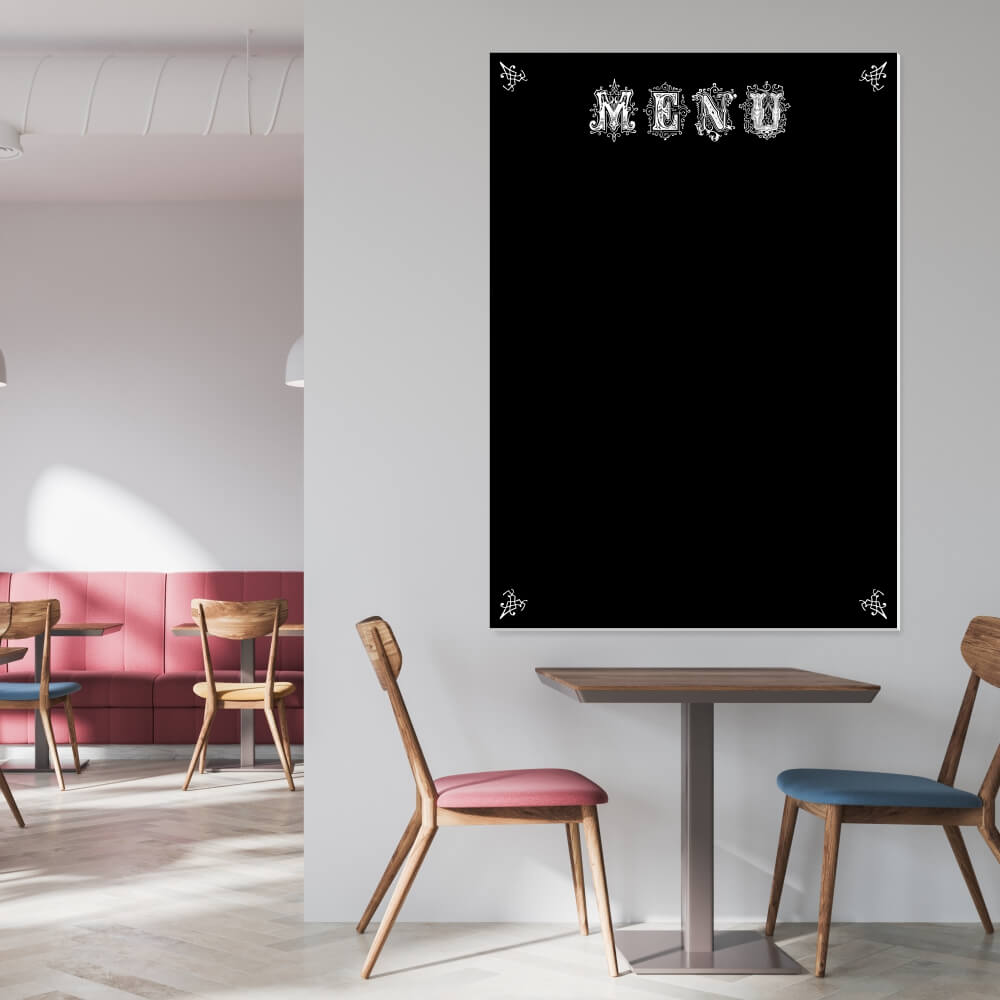 Tablica kredowa menu 045