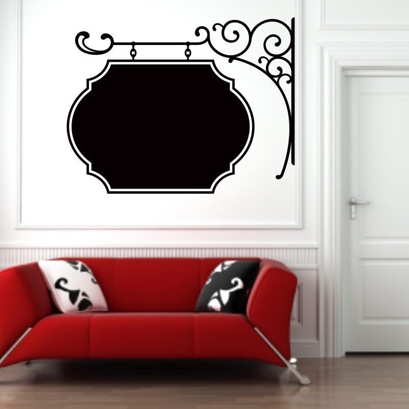 tablica kredowa ornament 029